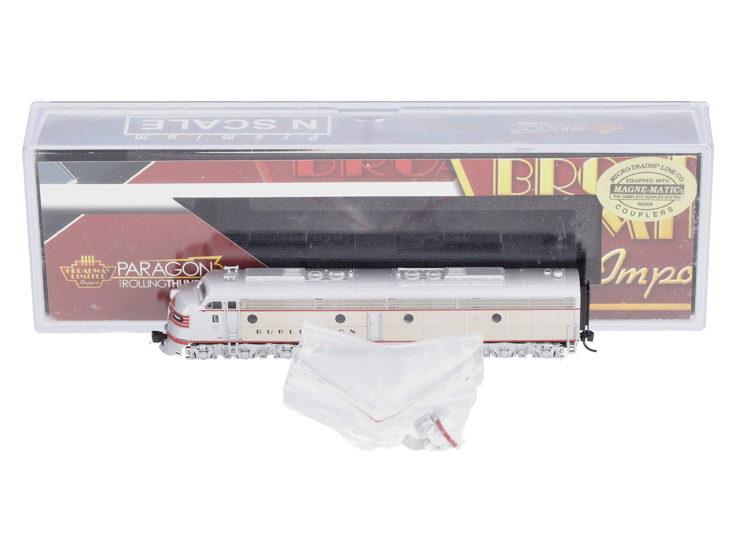 Broadway Limited 3617 N Chicago,Burlington & Quincy EMD E9 A Diesel Loco #9985-A