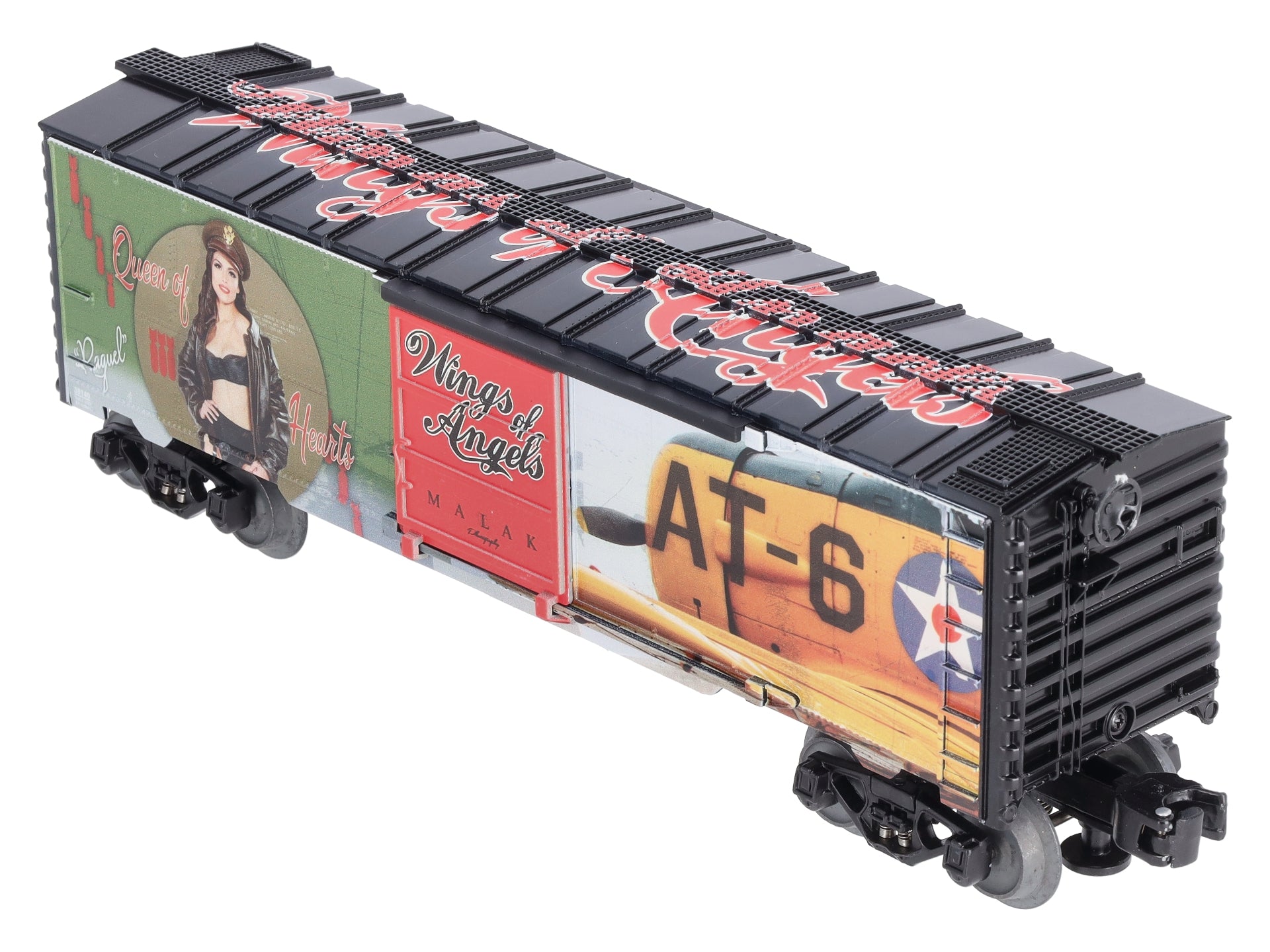 Lionel 2238140 O Gauge Wings of Angels - Raquel U.S. Army Boxcar