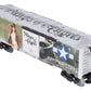 Lionel 2238130 O Gauge Wings of Angels Lisa U.S. Army Boxcar