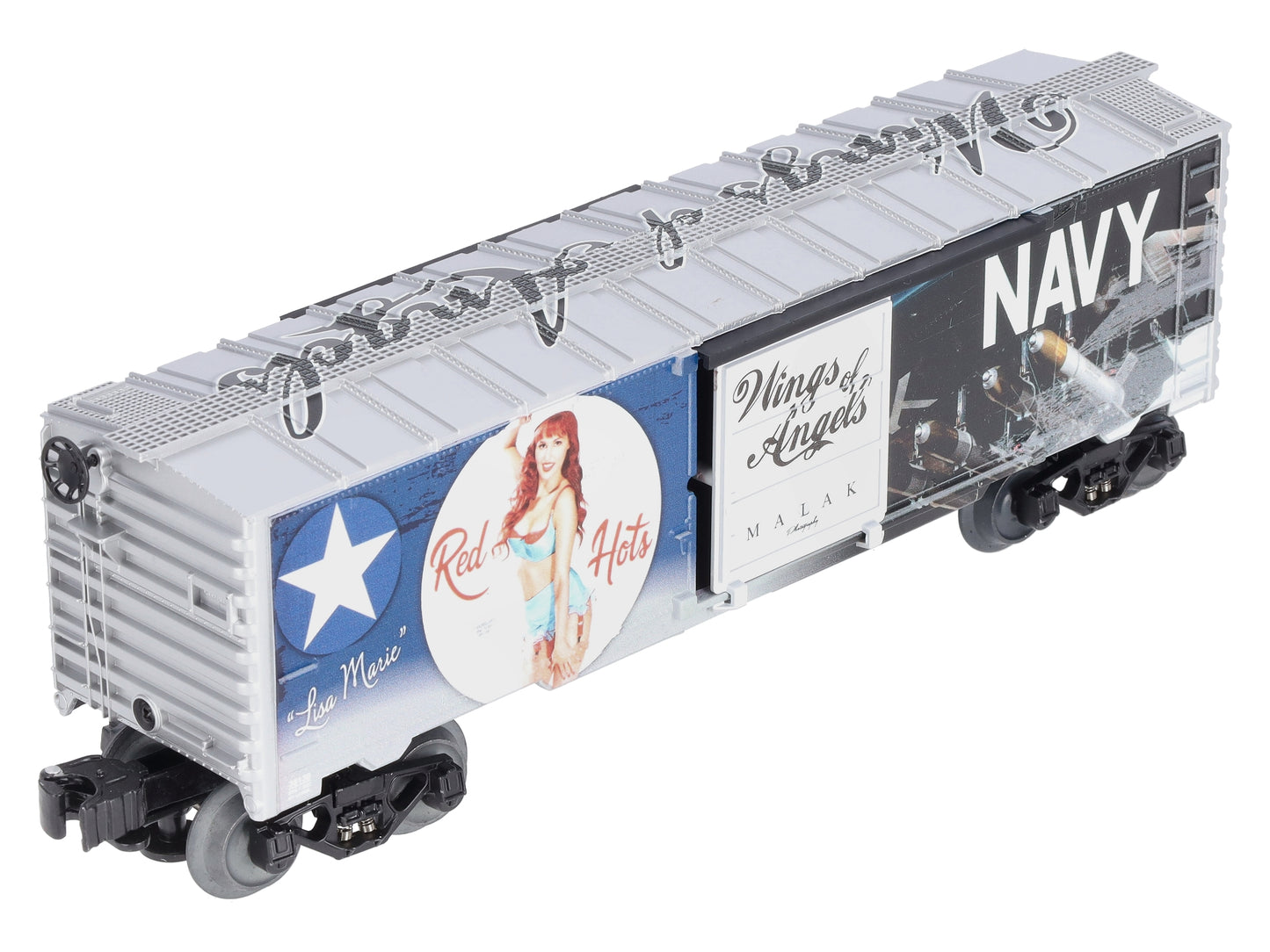 Lionel 2238130 O Gauge Wings of Angels Lisa U.S. Army Boxcar