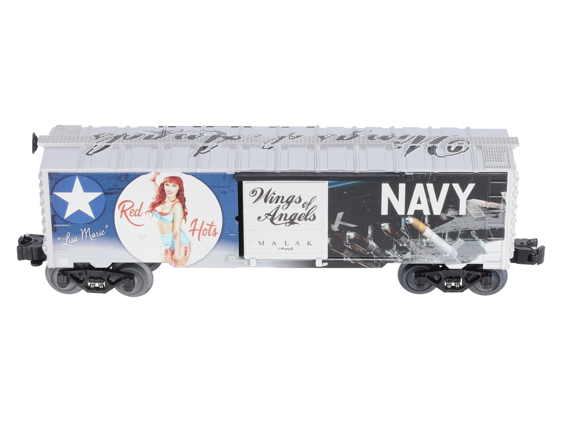 Lionel 2238130 O Gauge Wings of Angels Lisa U.S. Army Boxcar