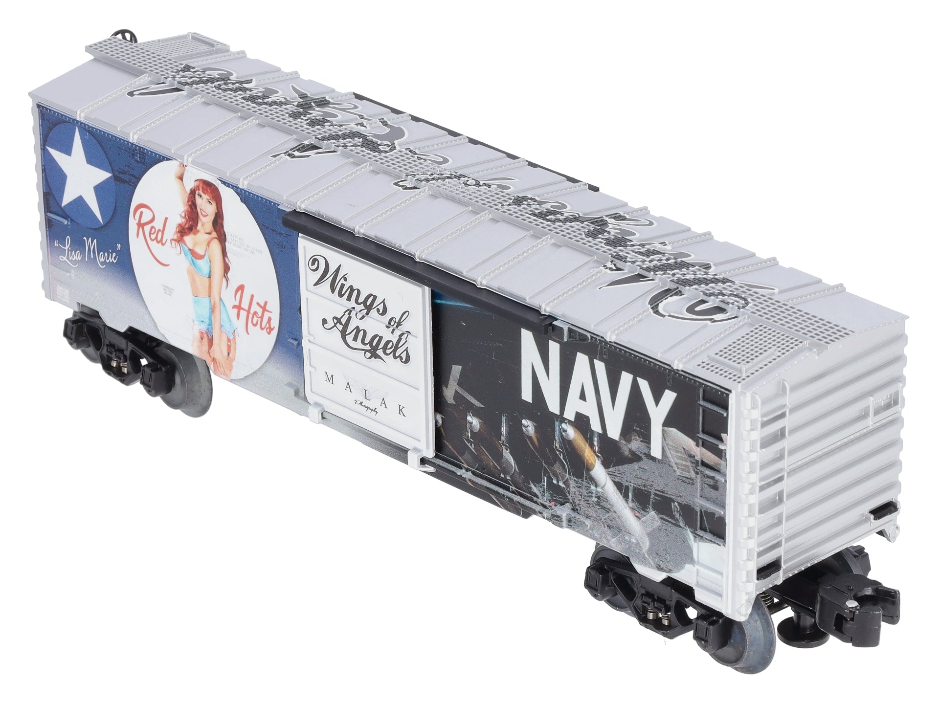 Lionel 2238130 O Gauge Wings of Angels Lisa U.S. Army Boxcar
