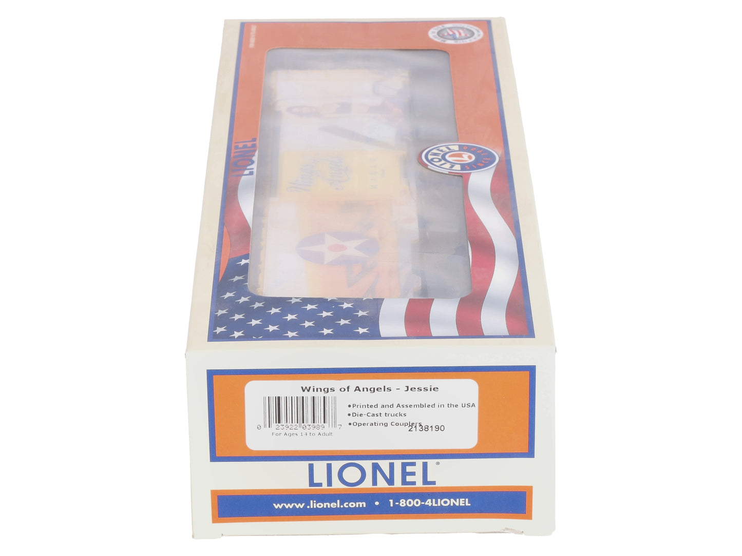 Lionel 2138190 O Wings of Angels Jessie Boxcar