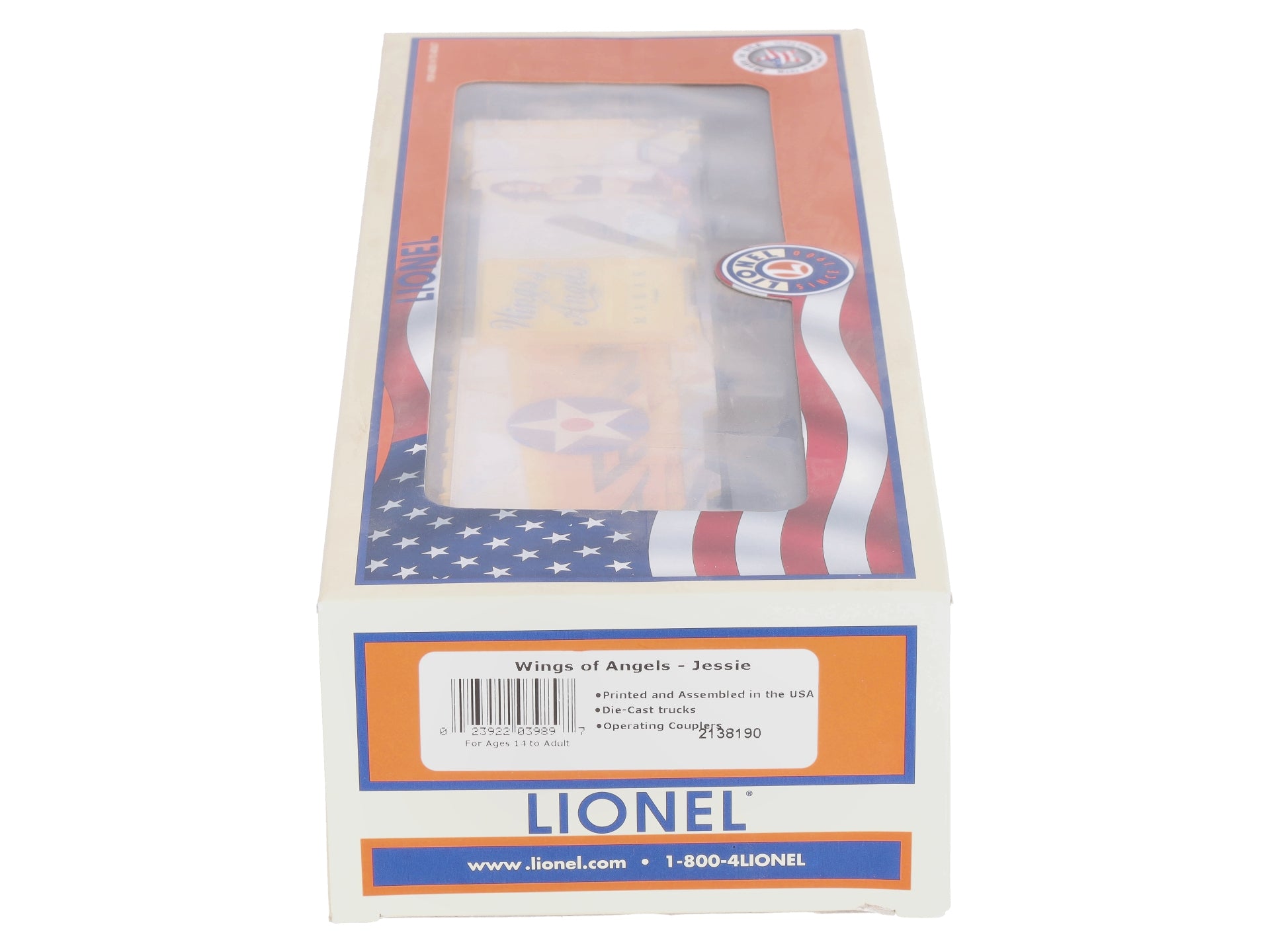 Lionel 2138190 O Wings of Angels Jessie Boxcar