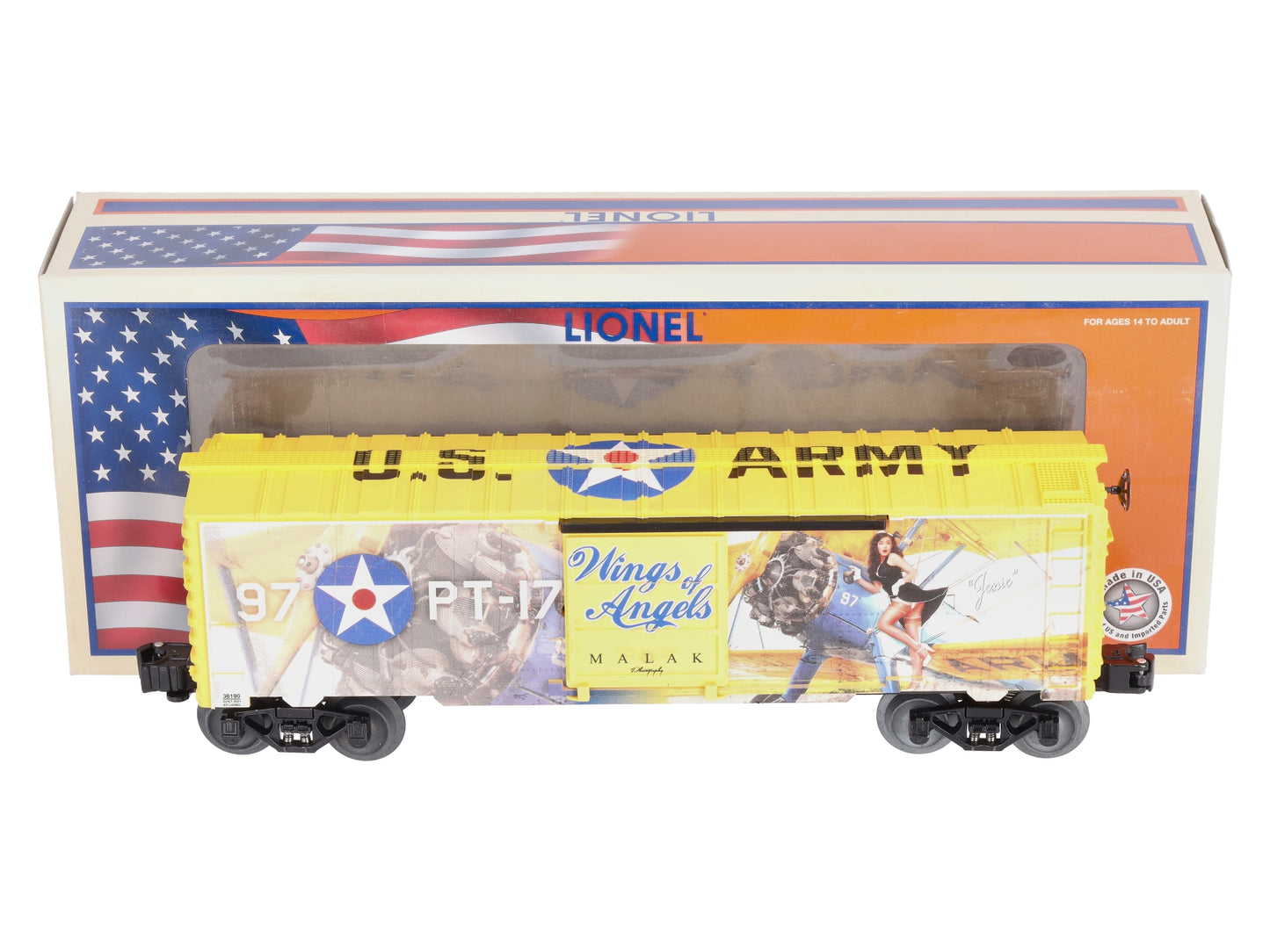 Lionel 2138190 O Wings of Angels Jessie Boxcar