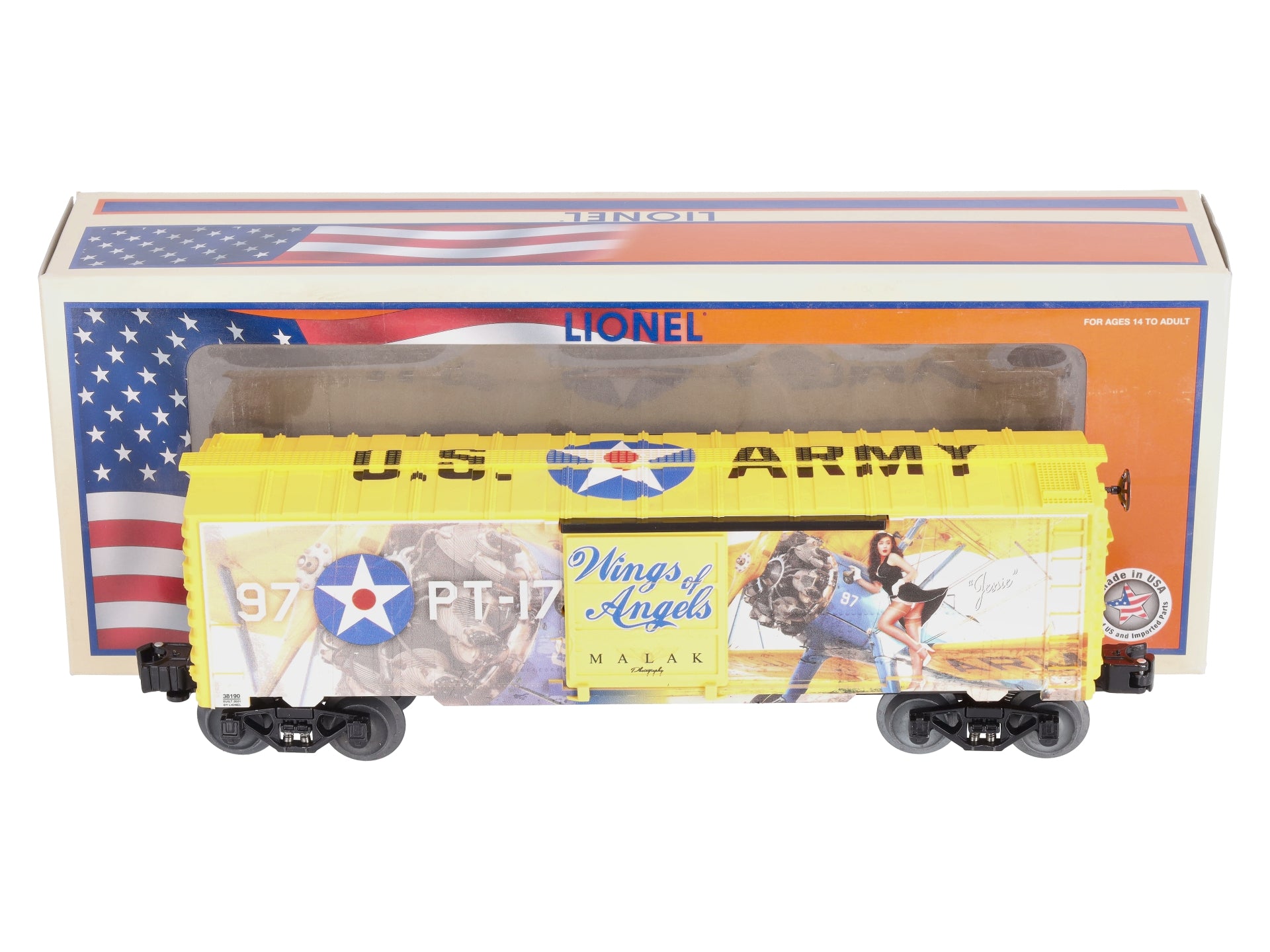 Lionel 2138190 O Wings of Angels Jessie Boxcar