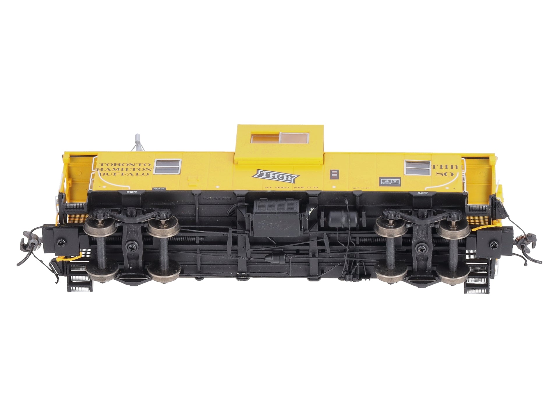 Rapido Trains 110074 HO Toronto, Hamilton & Buffalo Wide-Vision Caboose #80