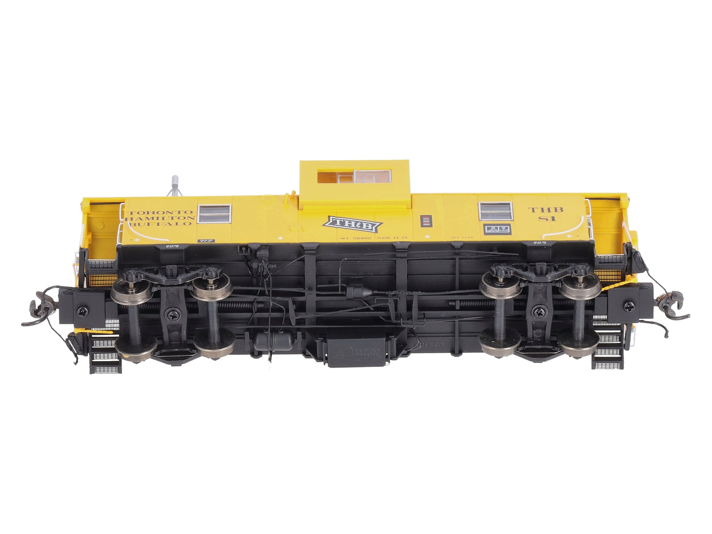 Rapido Trains 110075 HO Toronto, Hamilton & Buffalo Wide-Vision Caboose #81