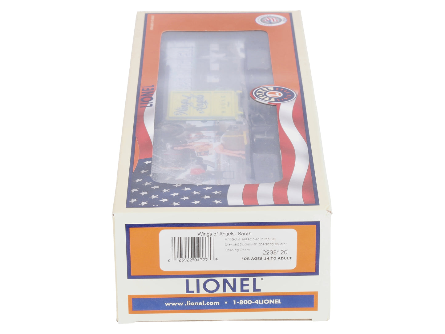 Lionel 2238120 O Gauge Wings of Angels - Sarah Boxcar