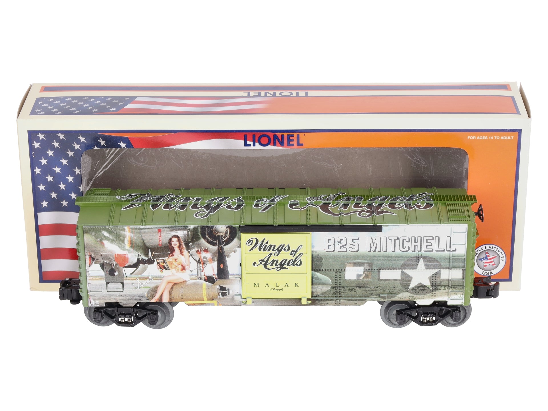 Lionel 2238120 O Gauge Wings of Angels - Sarah Boxcar