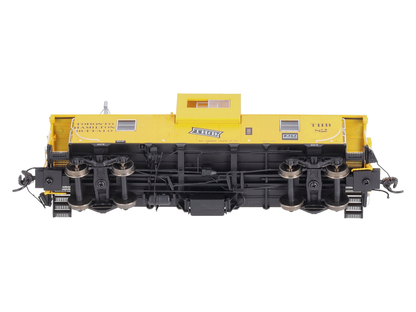 Rapido Trains 110076 HO Toronto, Hamilton & Buffalo Wide-Vision Caboose #82