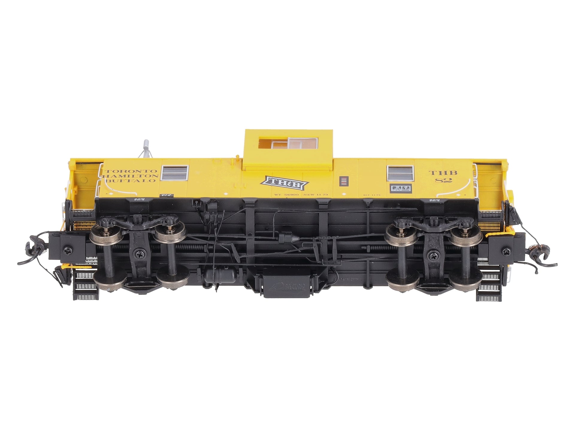 Rapido Trains 110076 HO Toronto, Hamilton & Buffalo Wide-Vision Caboose #82