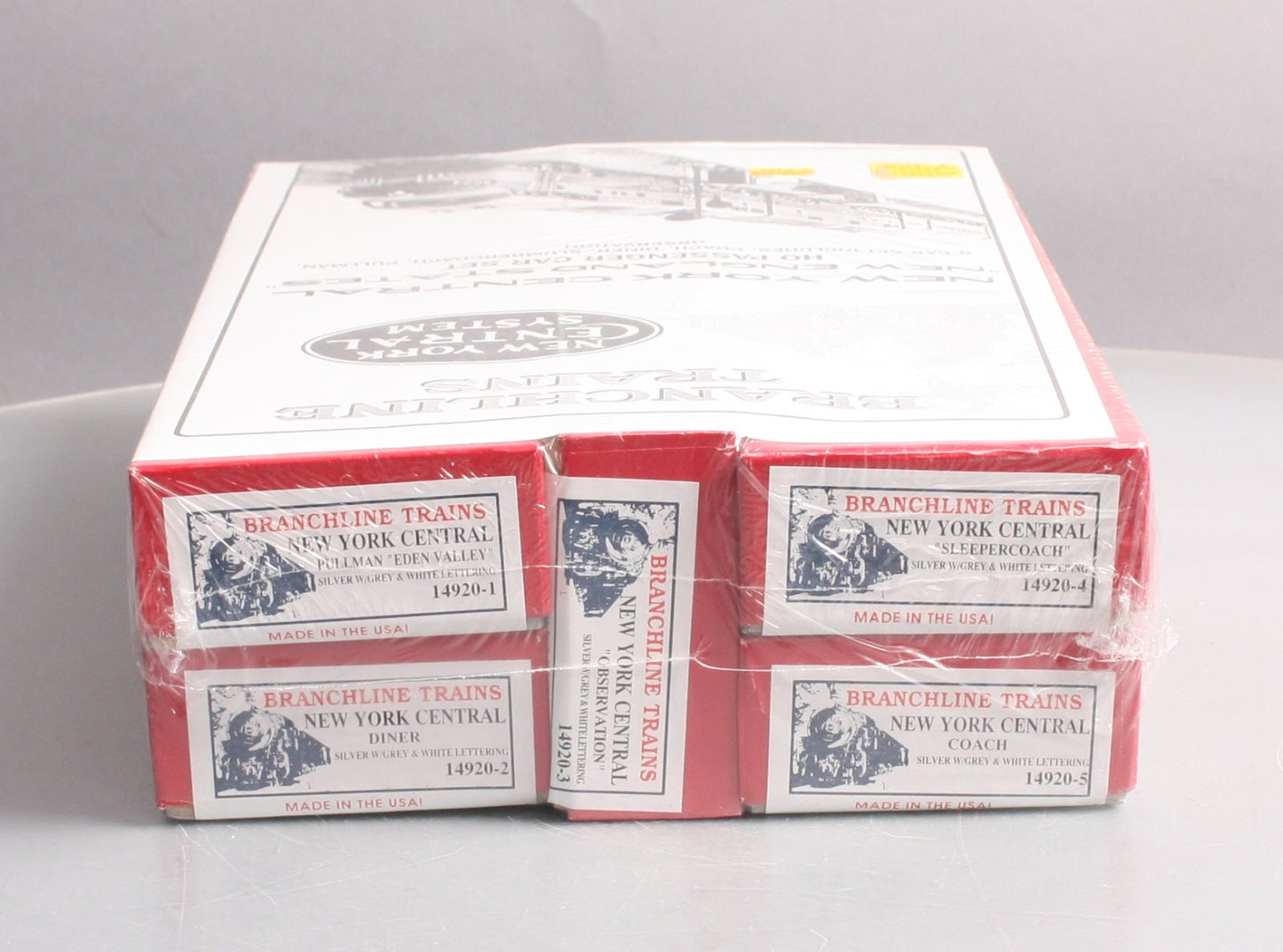 Branchline Trains HO New York Central Passenger Car Set