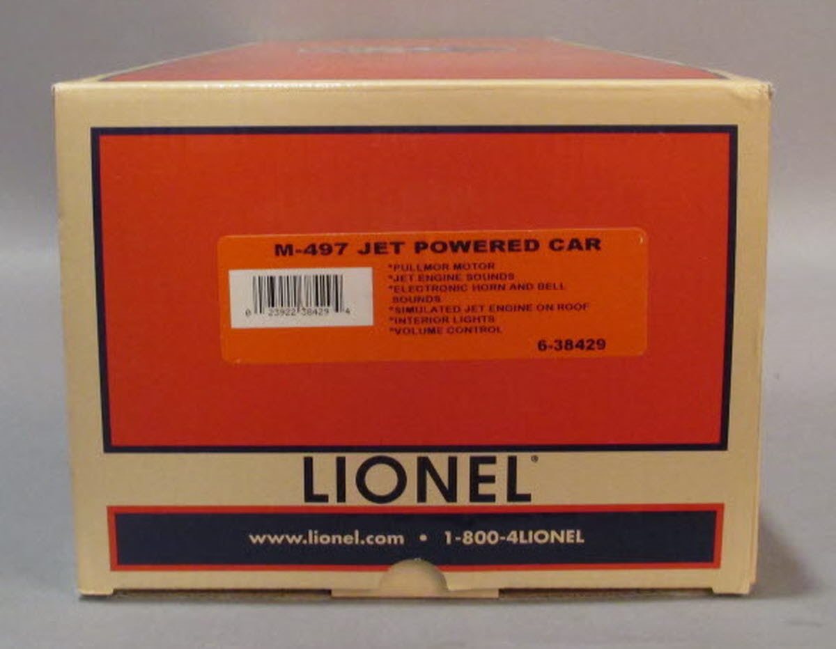 Lionel 6-38429 O New York Central M-497 Powered Jet Car