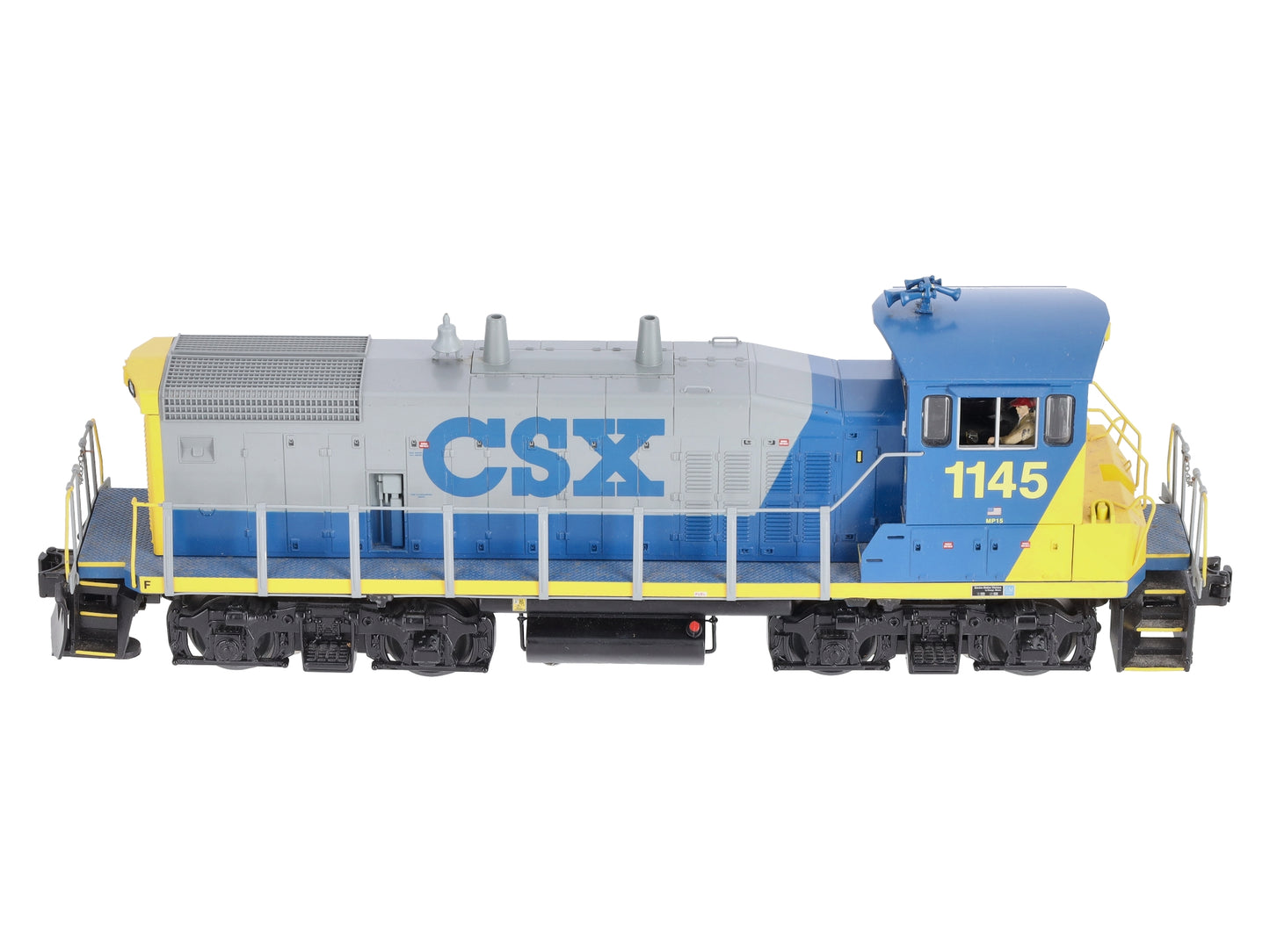 MTH 30-20014-1 CSX MP15DC Diesel Engine with Proto-Sound 2.0 #1145