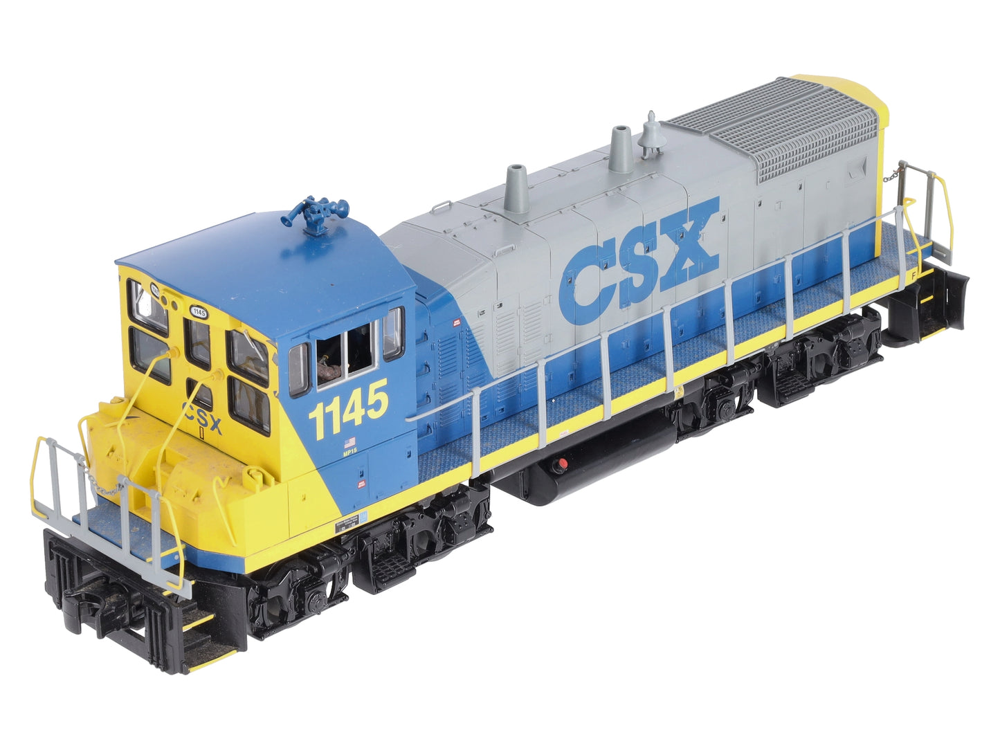 MTH 30-20014-1 CSX MP15DC Diesel Engine with Proto-Sound 2.0 #1145