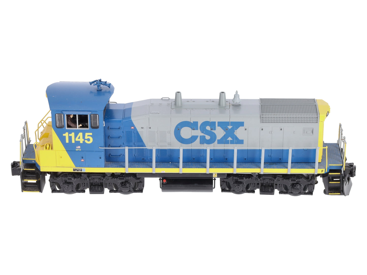 MTH 30-20014-1 CSX MP15DC Diesel Engine with Proto-Sound 2.0 #1145