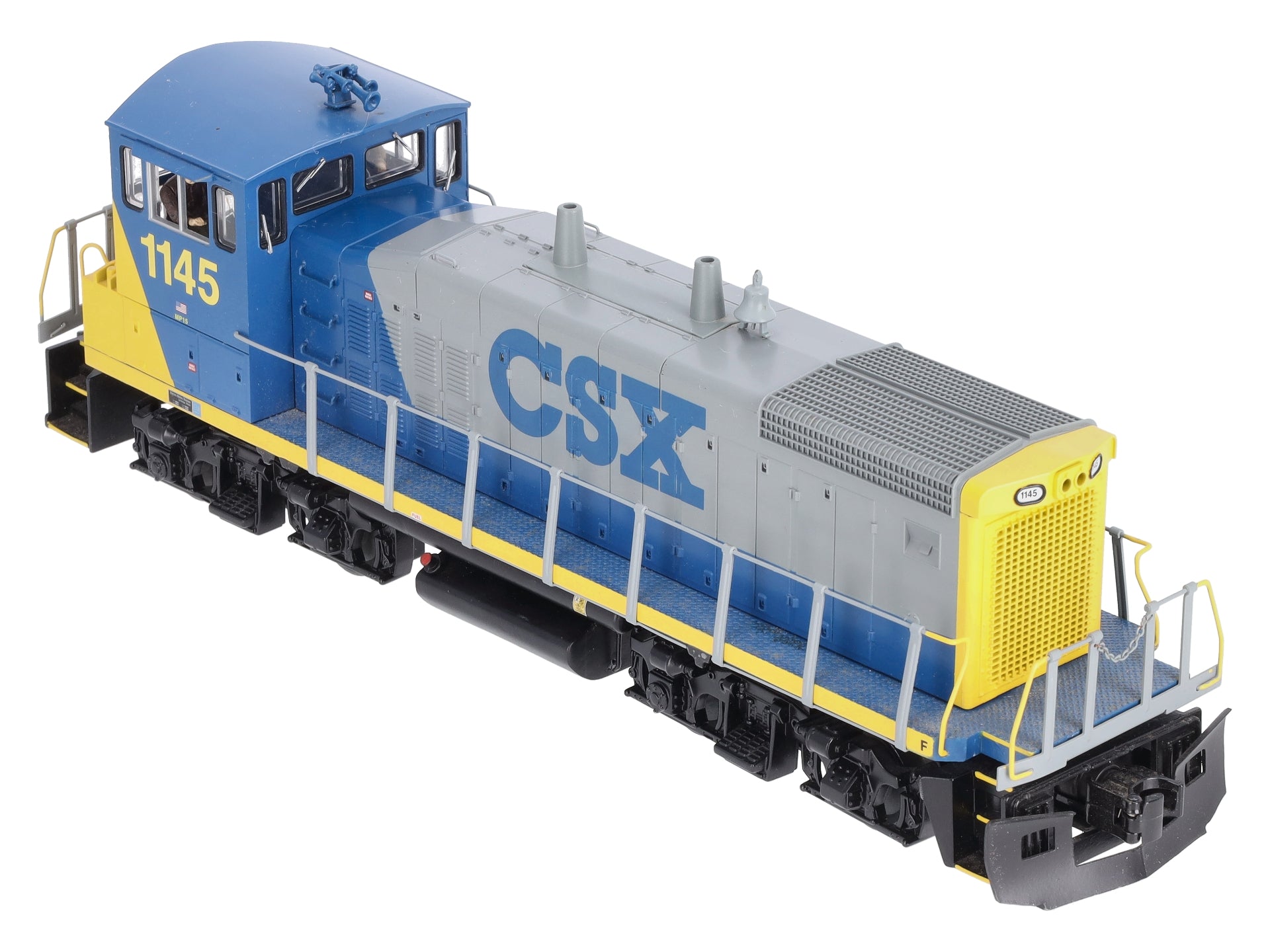 MTH 30-20014-1 CSX MP15DC Diesel Engine with Proto-Sound 2.0 #1145
