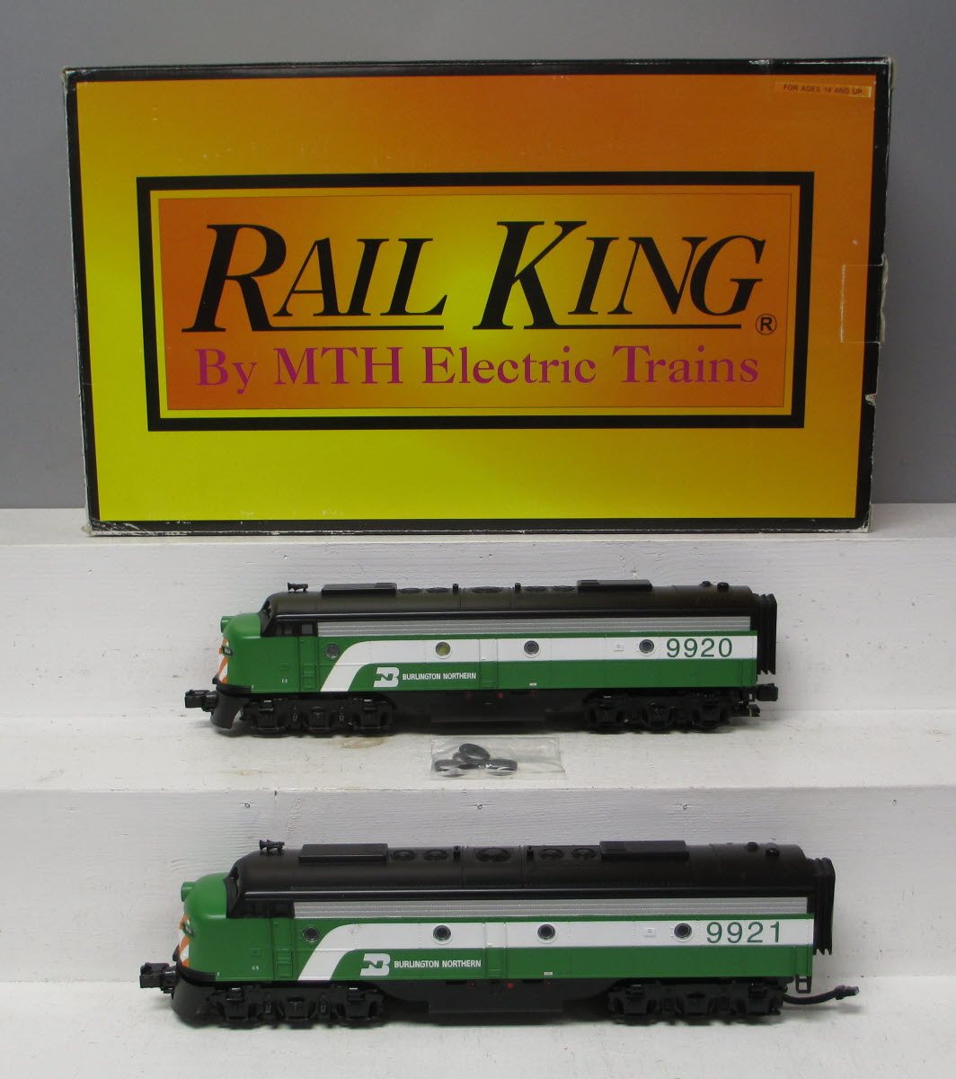 MTH 30-2997-1 BN EMD E-8 AA Diesel Engine Set w/PS 2.0 #9920/9921