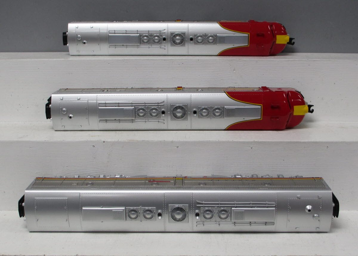MTH 20-20355-1 Santa Fe E-8 ABA Diesel Engine Set w/Proto-Sound 3.0 #80/81/80A