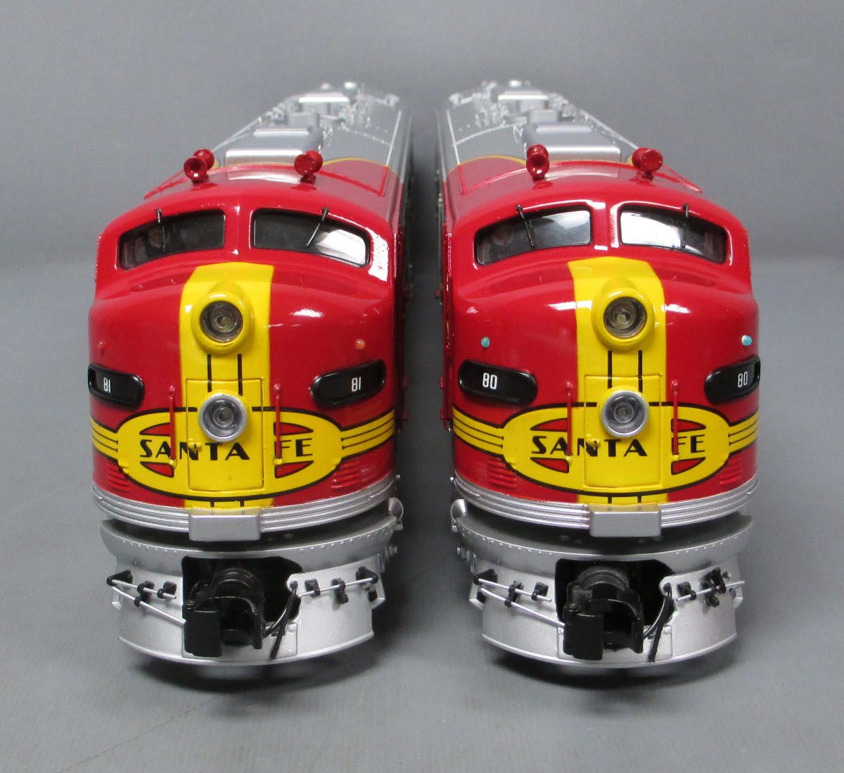 MTH 20-20355-1 Santa Fe E-8 ABA Diesel Engine Set w/Proto-Sound 3.0 #80/81/80A