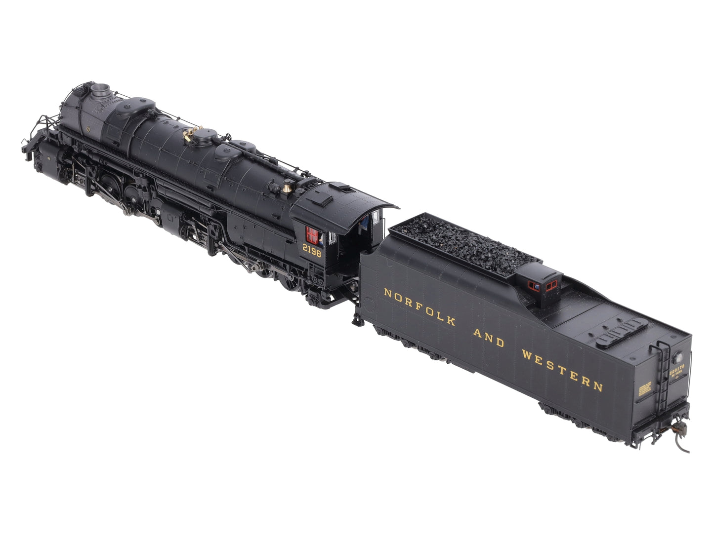 Broadway Limited 2572 HO Norfolk & Western Y6b 2-8-8-2 22I Tender #2198