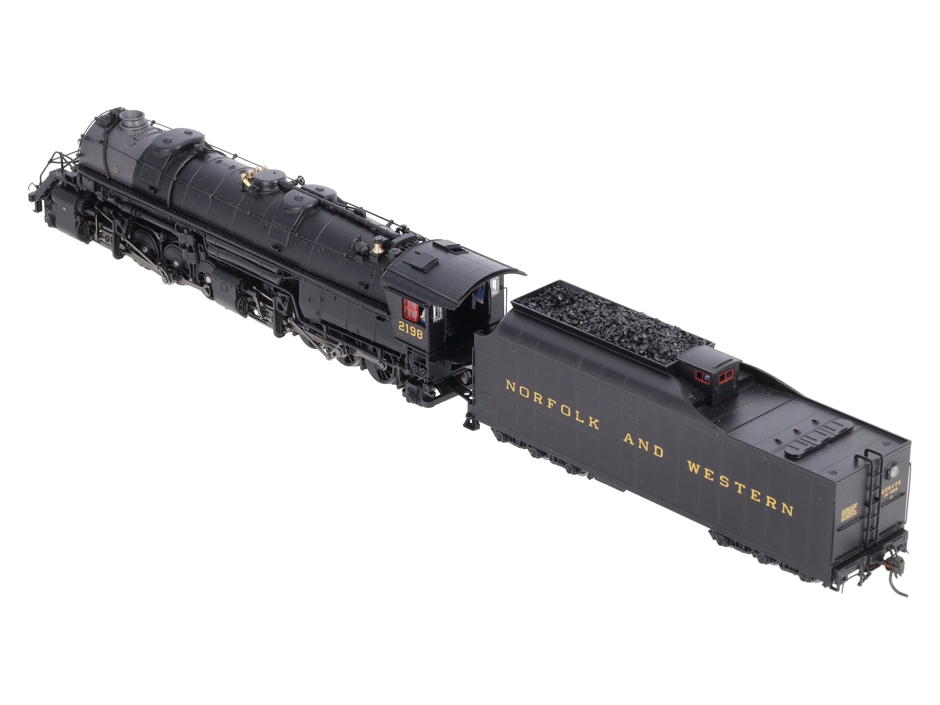 Broadway Limited 2572 HO Norfolk & Western Y6b 2-8-8-2 22I Tender #2198