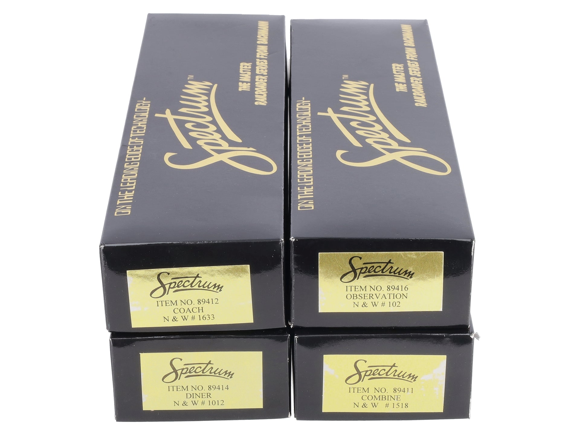 Bachmann AA89410 HO Norfolk & Western Heavyweight Passenger Cars (Set of 4)