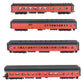 Bachmann AA89410 HO Norfolk & Western Heavyweight Passenger Cars (Set of 4)