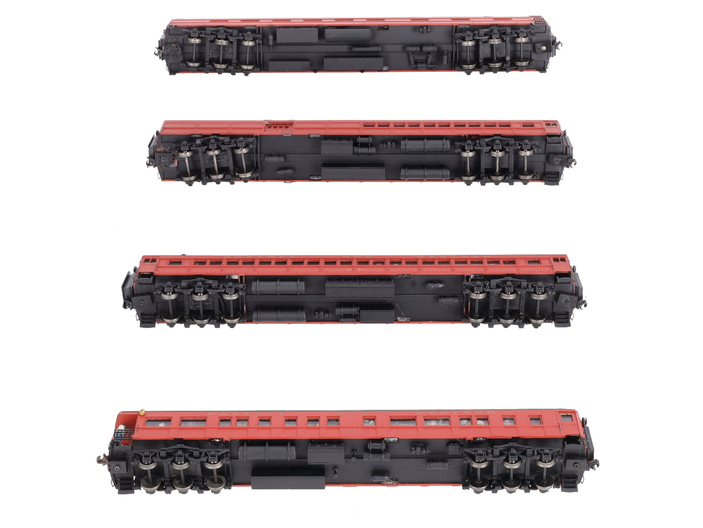 Bachmann AA89410 HO Norfolk & Western Heavyweight Passenger Cars (Set of 4)
