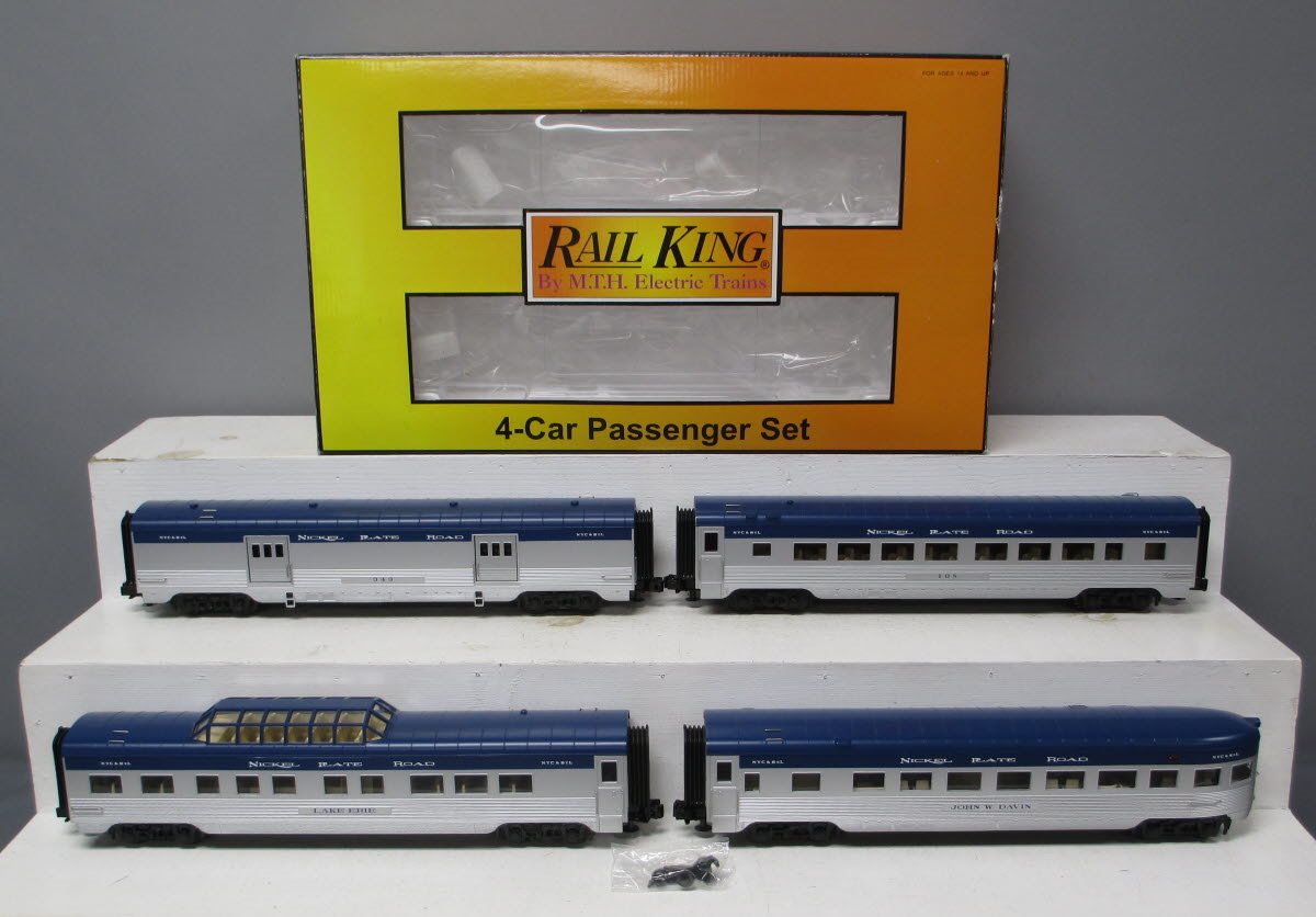 MTH 30-67592 Nickel Plate Road 4-Car 60' Stream ABS Passenger
