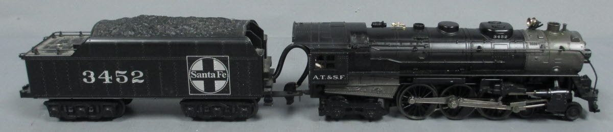 MTH 30-1463-1 Santa Fe 4-6-4 Hudson Steam Locomotive & Tender w/PS 2.0 #3452