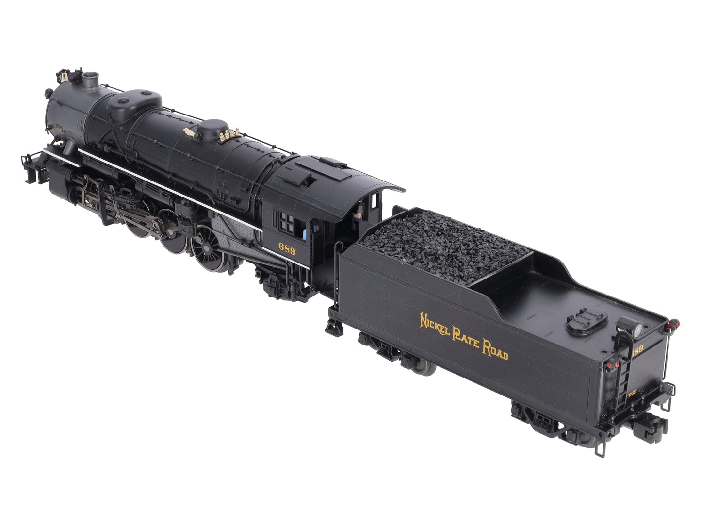 Lionel 6-81194 O Nickel Plate Heavy Mikado Legacy Steam Locomotive #689 - 3-Rail