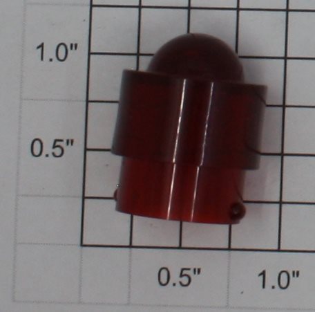 American Flyer PA12A112R S Scale Red Transformer Lens Light Cover