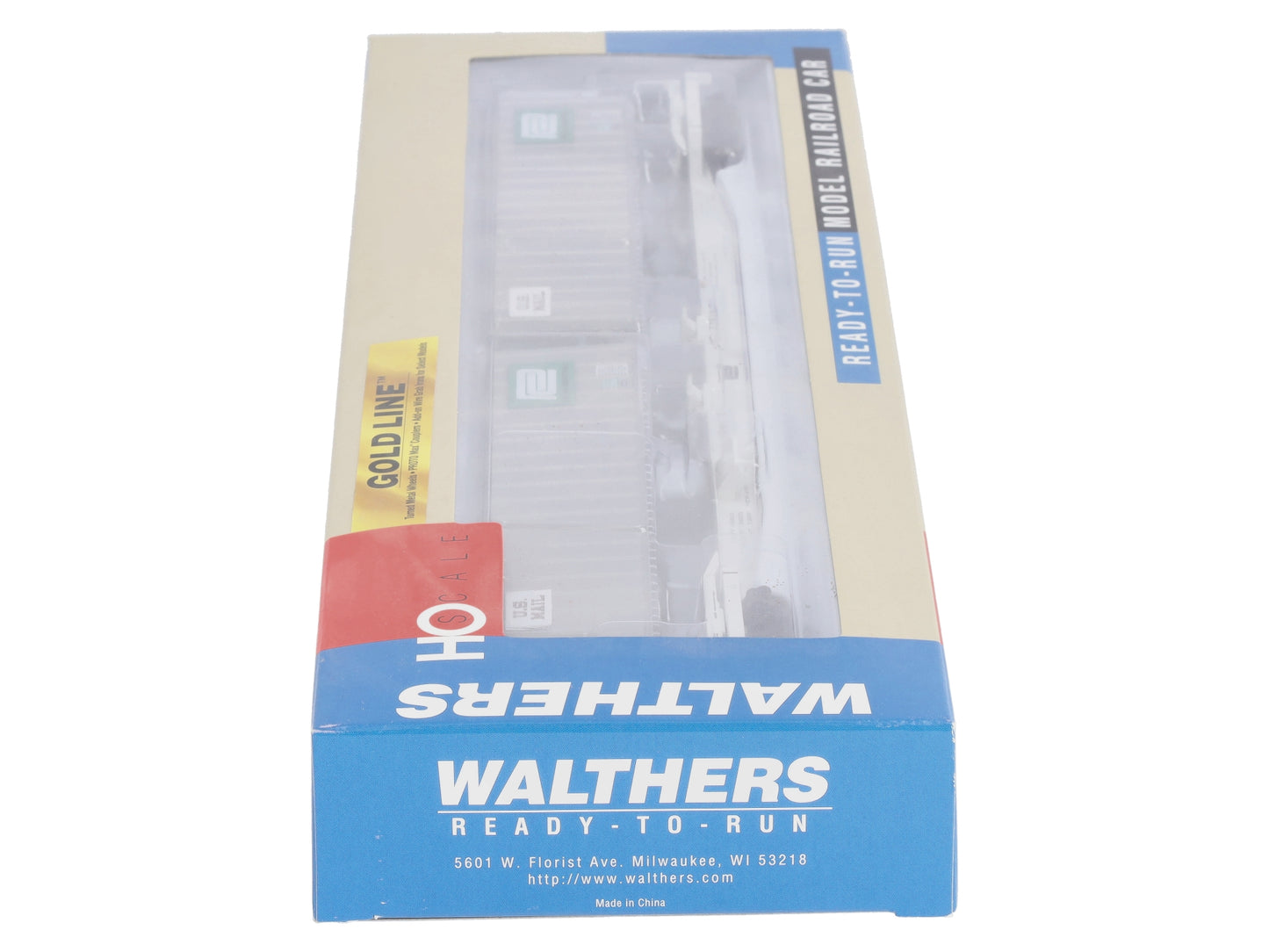 Walthers 932-240854 HO PC Gold Mark III Flexi-Van Flat w/Trailers (Set of 2)