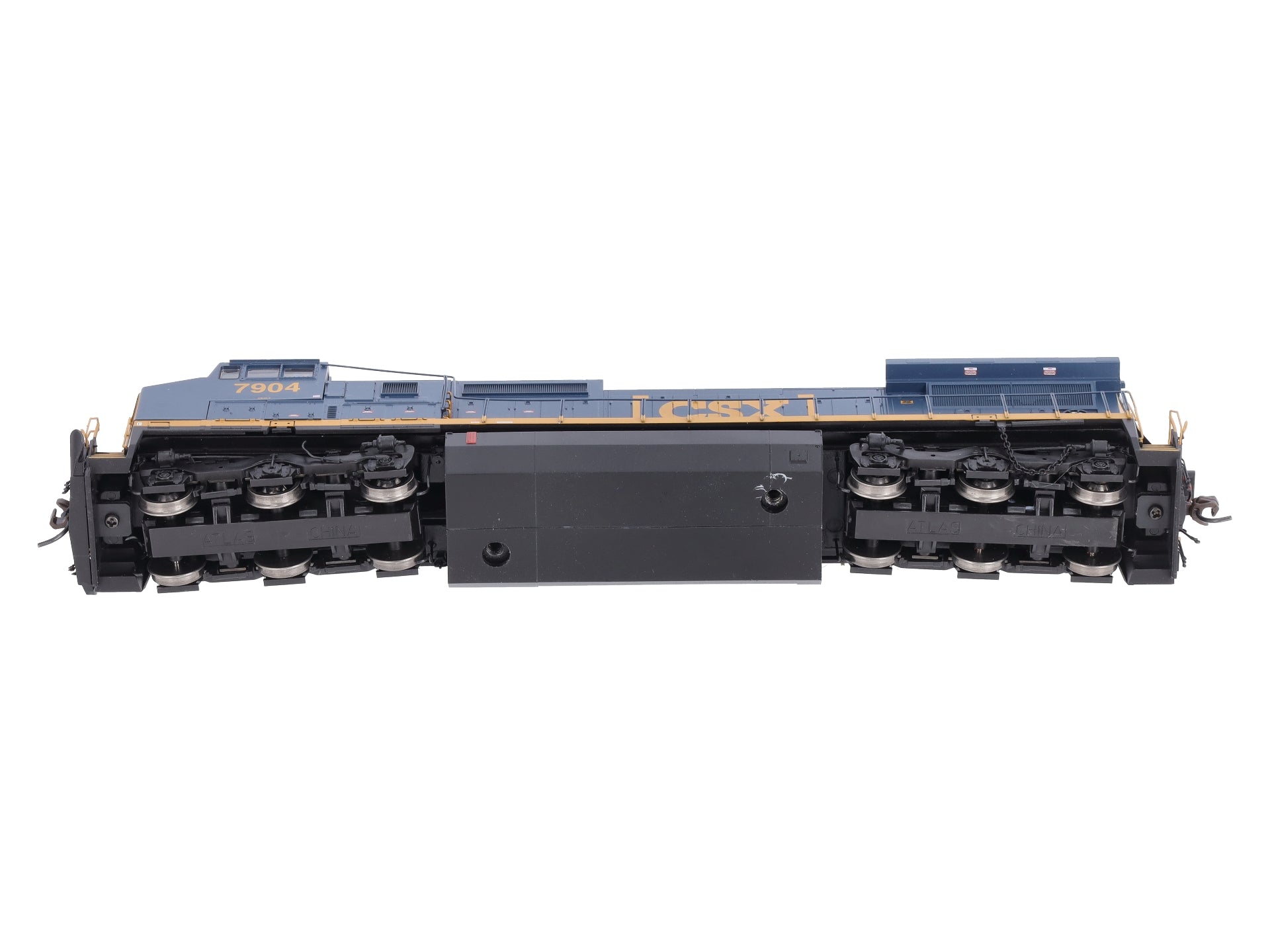 Atlas 10002285 HO CSX/YN3b Dash 8-40CW Diesel Locomotive #7904
