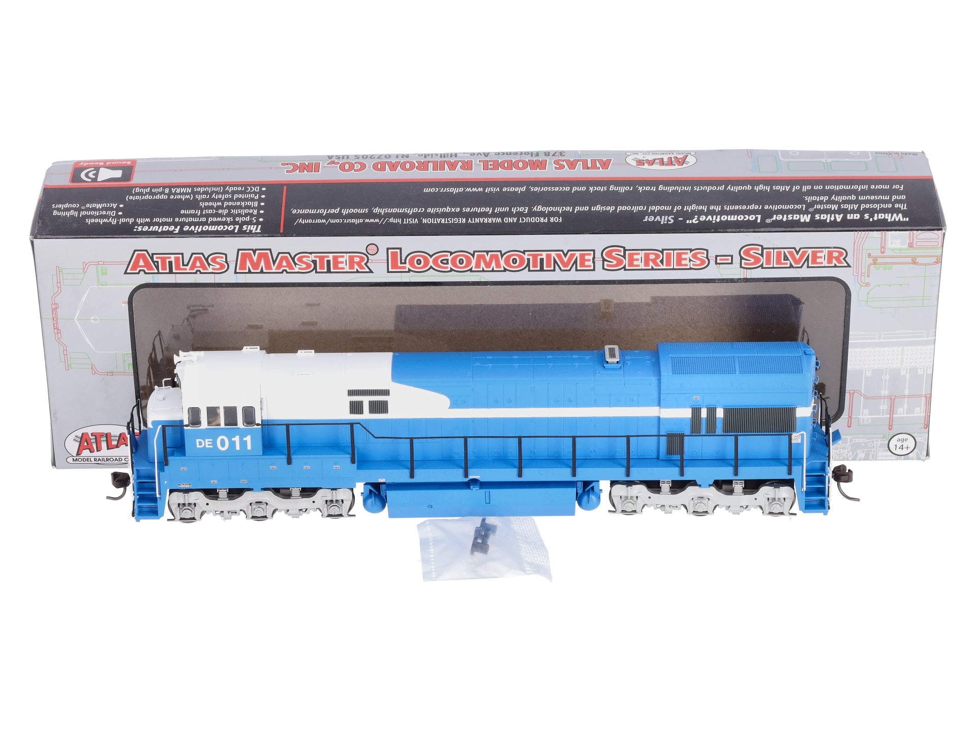 Atlas 10003568 HO Detroit Edison UC30C Diesel Locomotive Standard DC #011