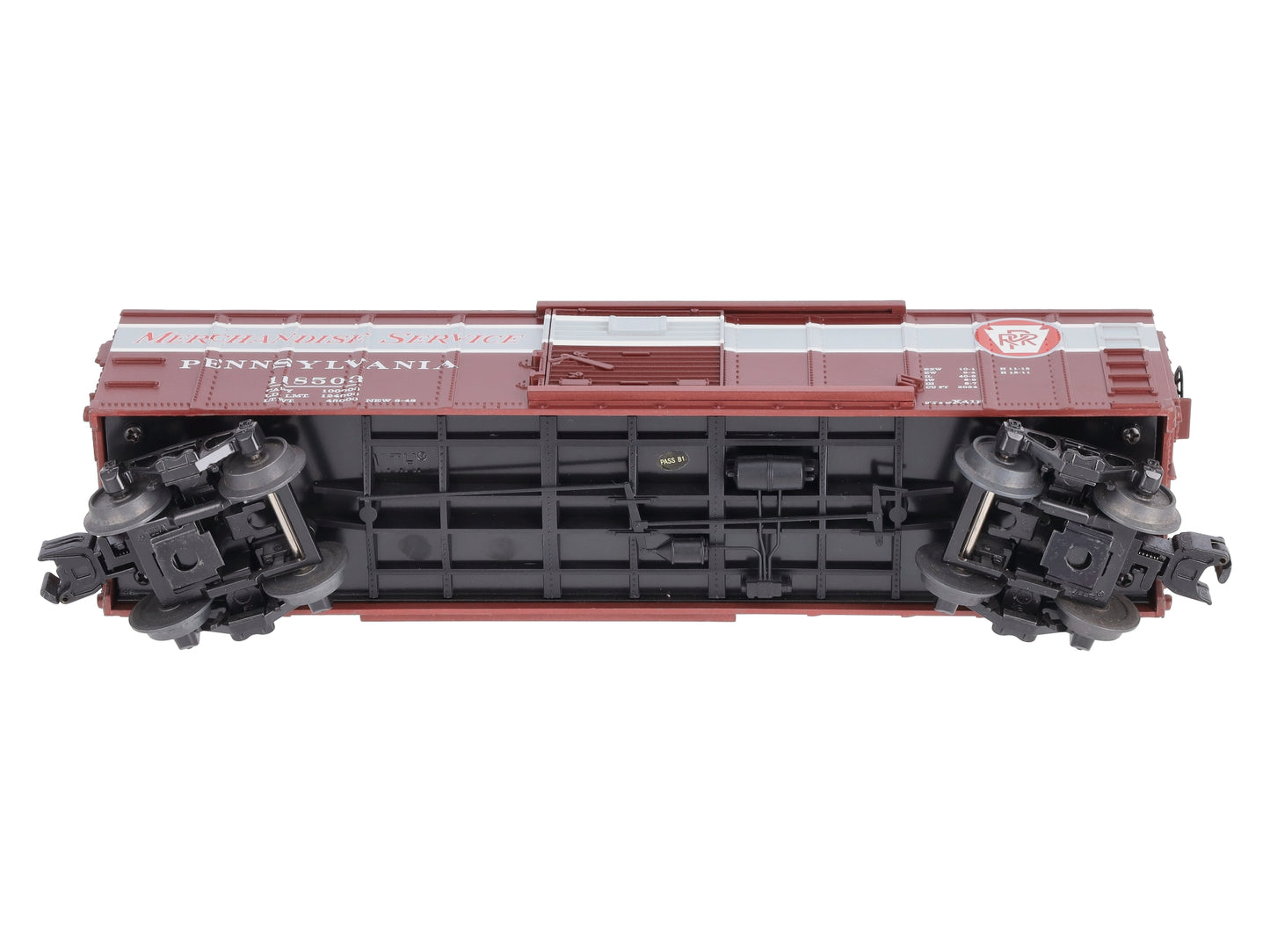 MTH 30-74821 O Pennsylvania Railroad Steel Boxcar