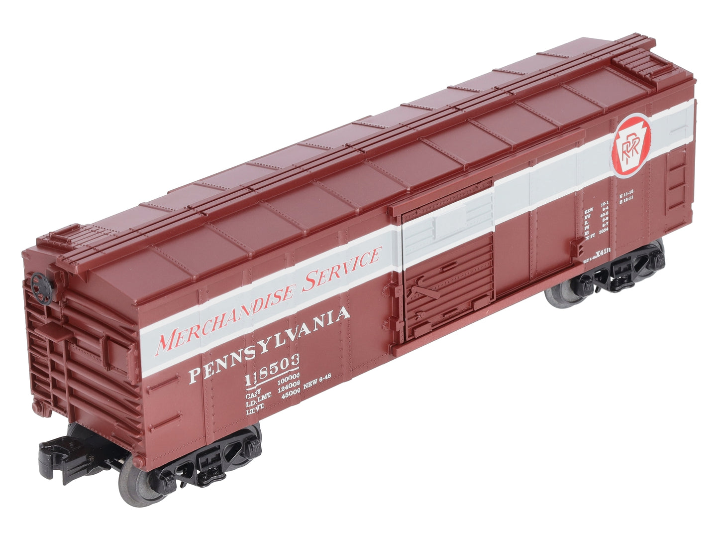 MTH 30-74821 O Pennsylvania Railroad Steel Boxcar