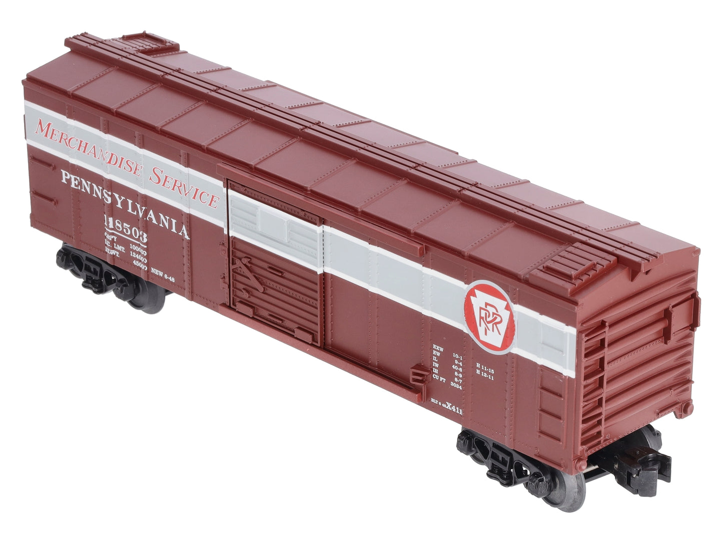 MTH 30-74821 O Pennsylvania Railroad Steel Boxcar