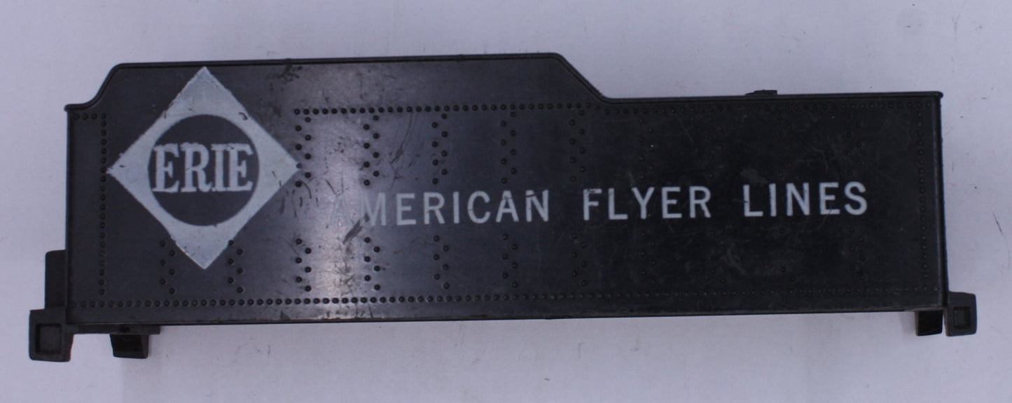 American Flyer 2116-1 Erie Plastic Tender Shell