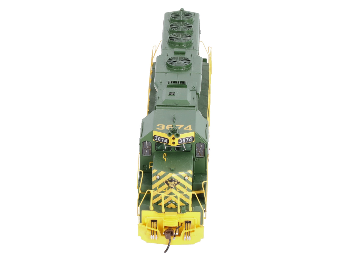 Athearn G64591 HO Reading GP40-2 Diesel Locomotive #3674