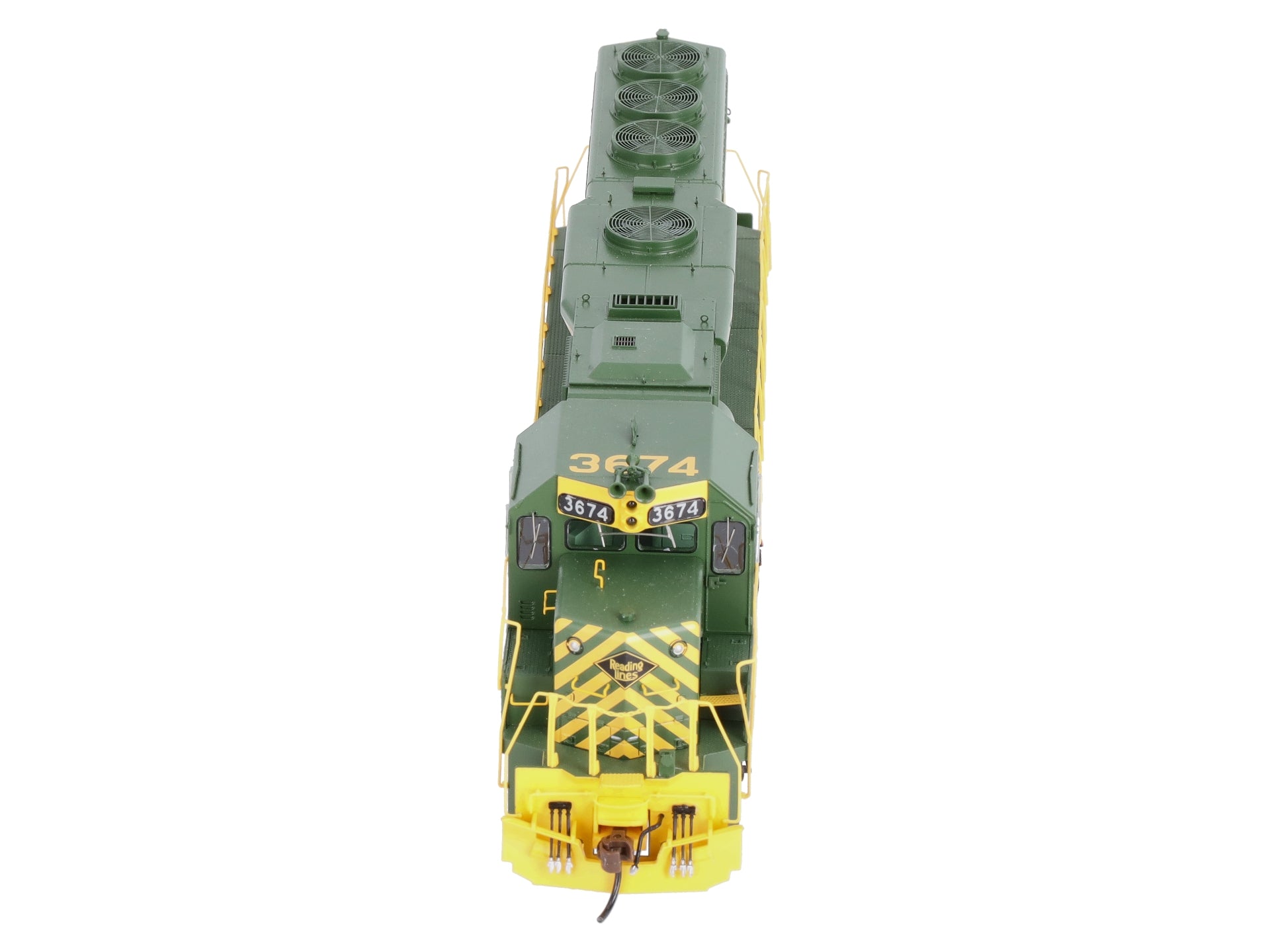 Athearn G64591 HO Reading GP40-2 Diesel Locomotive #3674