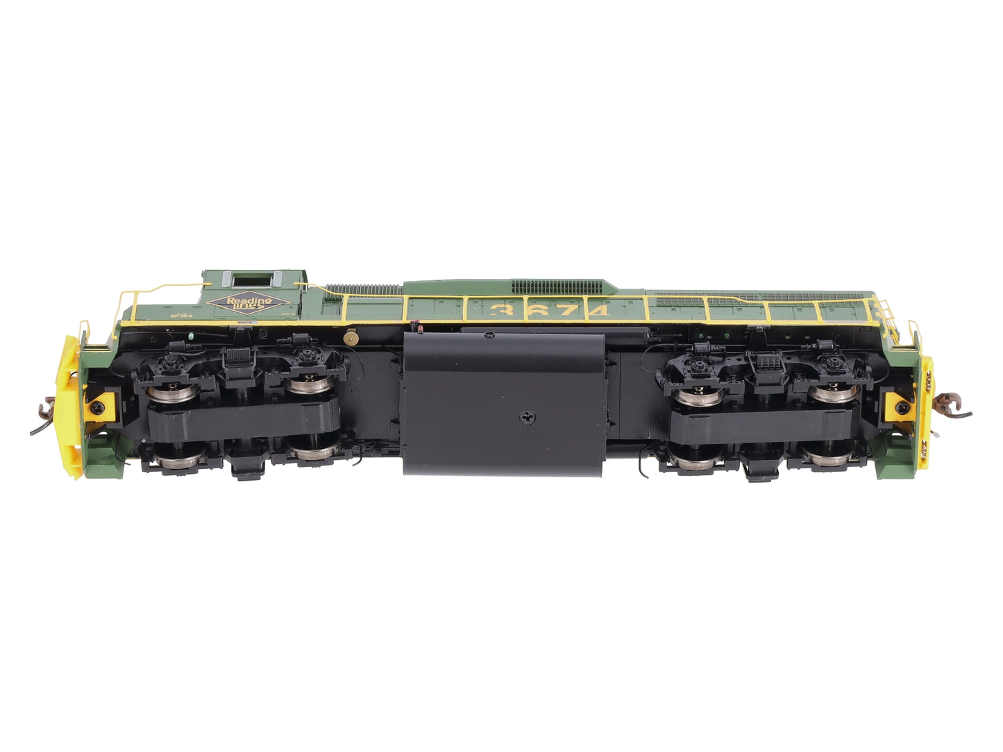 Athearn G64591 HO Reading GP40-2 Diesel Locomotive #3674
