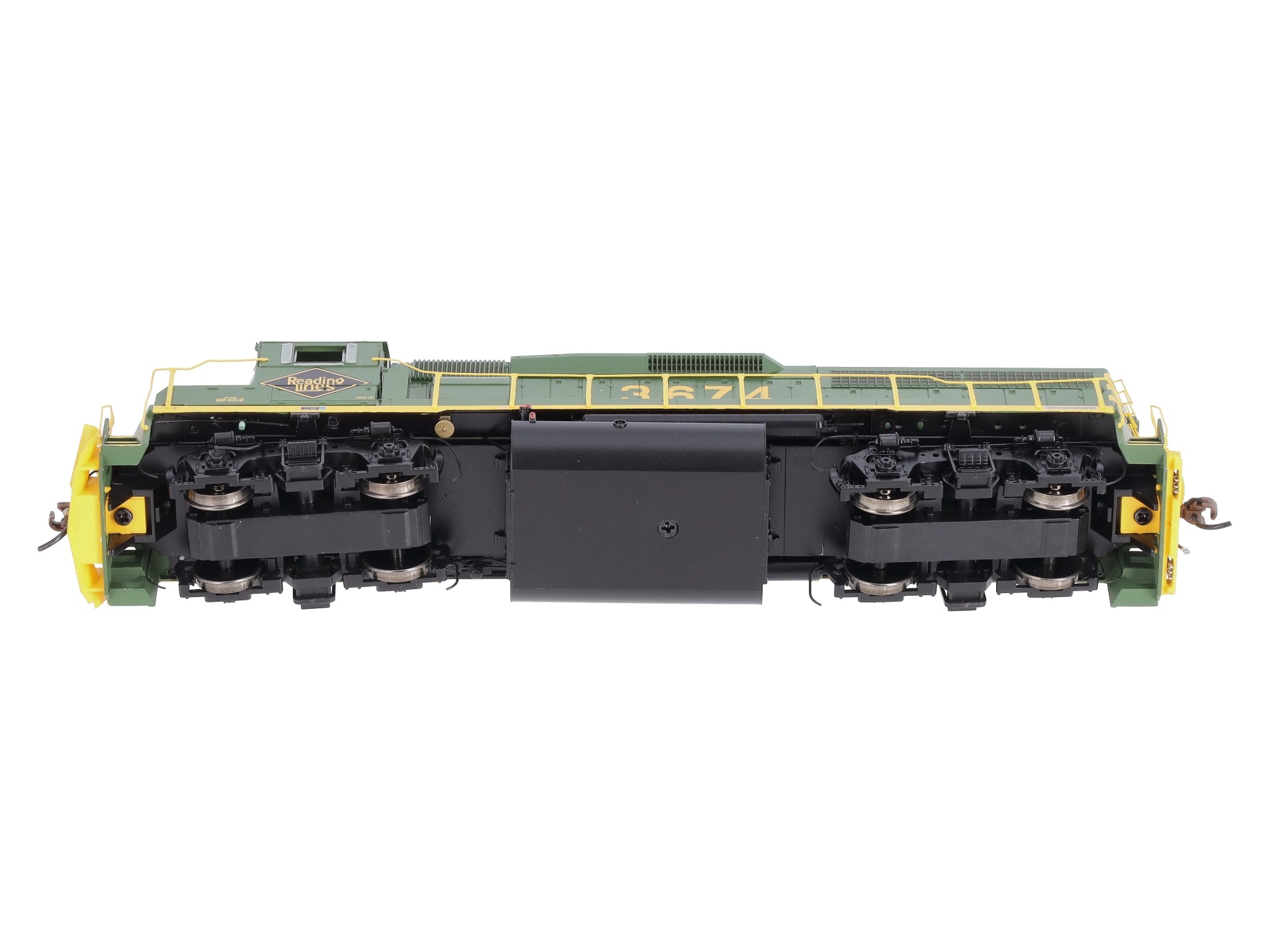 Athearn G64591 HO Reading GP40-2 Diesel Locomotive #3674