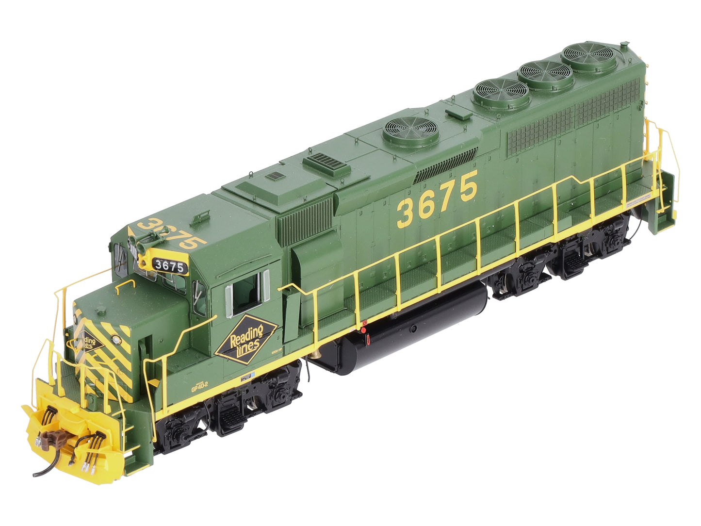 Athearn G64592 HO Reading GP40-2 Diesel Locomotive #3675