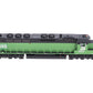 Athearn G63543 HO Burlington Northern SDP45 Diesel Locomotive #6595