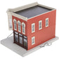 MTH 30-90342 2-Story Daily Grind Coffee Corner Building w/Blinking Sign