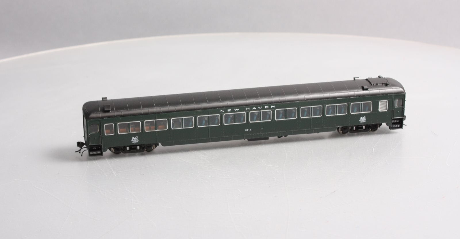 Rapido Trains 109100 HO Scale New Haven 10-Window Smoker Coach #8515