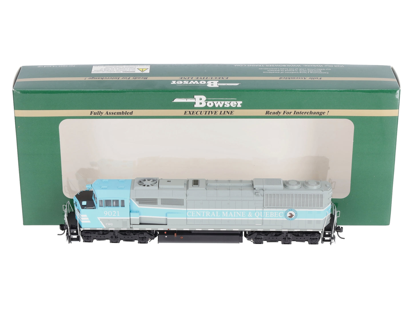 Bowser 24985 CM&Q GMD SD40-2F Diesel Locomotive #9021